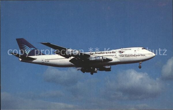 Flugzeuge Zivil Garuda Indonesian Airways P.T. Boeing 7