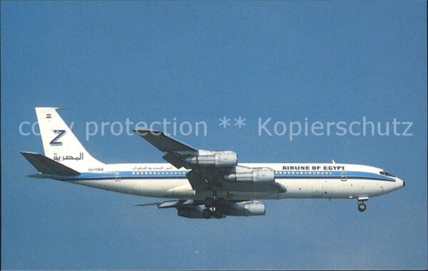 Flugzeuge Zivil ZAS Airline of Etgypt Boeing 707-328C S
