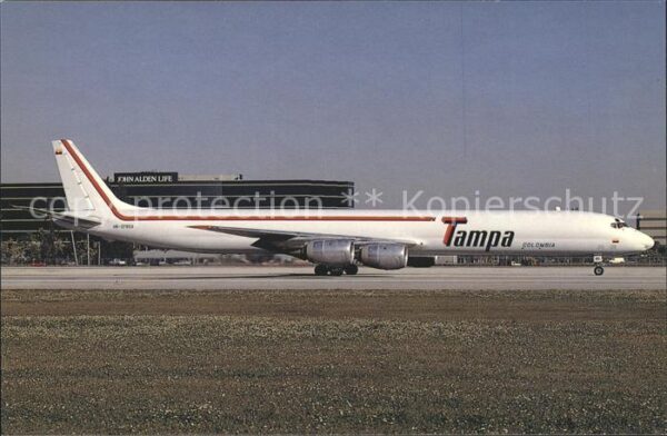 Flugzeuge Zivil Tampa Colombia McDDouglas DC-8-71F c/n