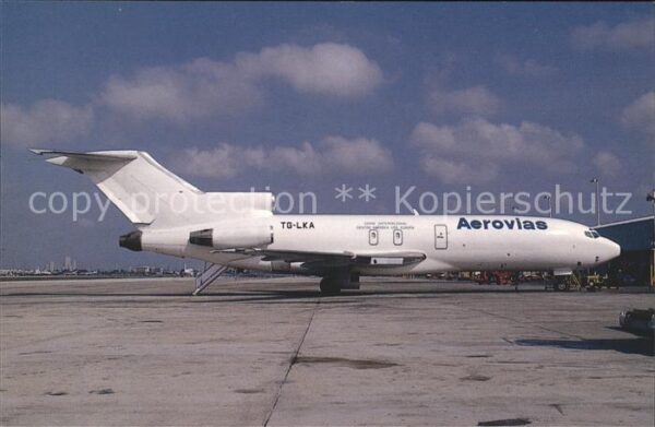 Flugzeuge Zivil Aerovias Boeing 727-100F c/n 19393 TG-L