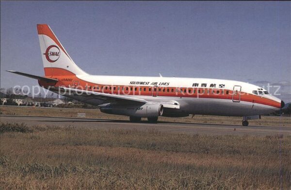 Flugzeuge Zivil Southwest Air Lines Boeing 737-2QA Adv.