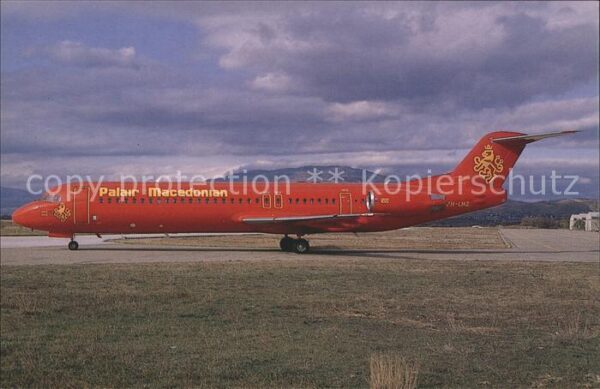 Flugzeuge Zivil Palair Macedonian Fokker 100 c/n 11309