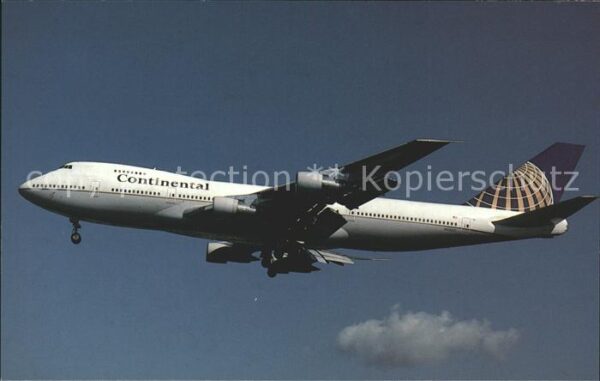 Flugzeuge Zivil Continental Airlines Boeing B-747-243 N