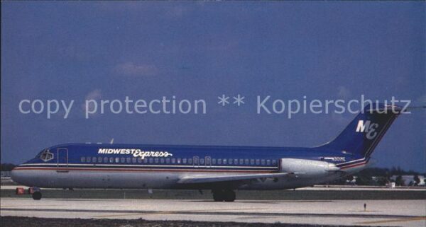 Flugzeuge Zivil Midwest Express DC-9-32 N301HE