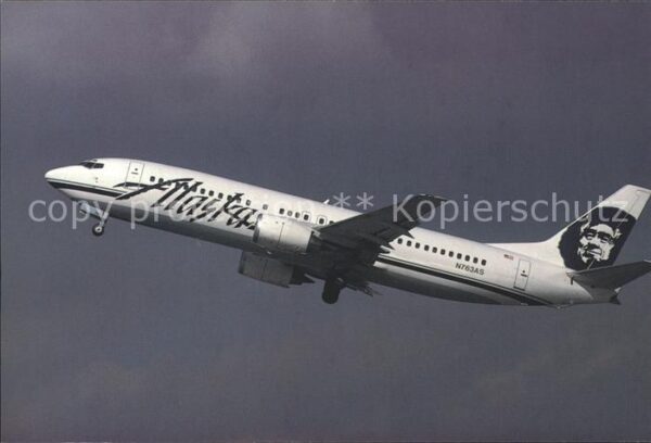 Flugzeuge Zivil Alaska Airlines Boeing B-737-4Q8 N763AS