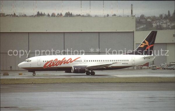 Flugzeuge Zivil Aloha Airlines Kekaulike Boeing B-737-4