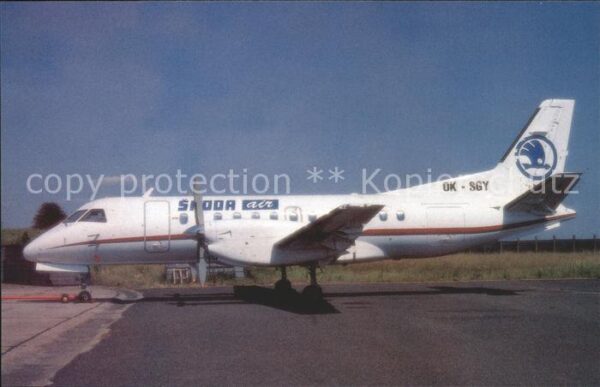 Flugzeuge Zivil SKoda Air Saab SF 340A OK-SGY c/n 340A-