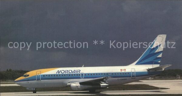 Flugzeuge Zivil Nordair Boeing 737-242 C-GNDM