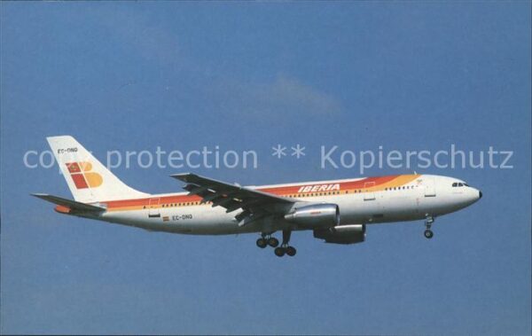 Flugzeuge Zivil Iberia Airbus Industrie A300B4-120 EC-D