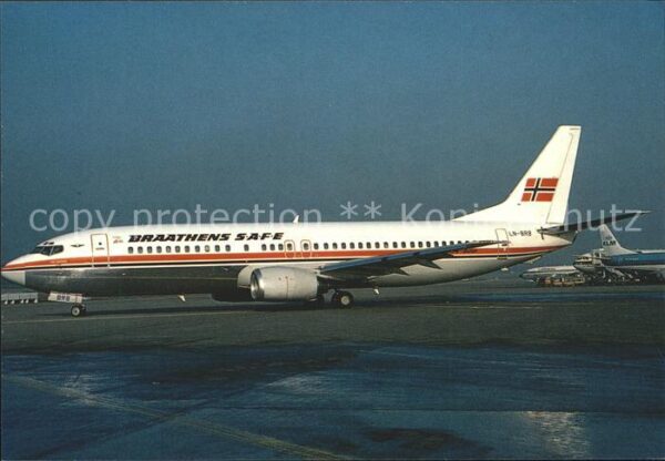 Flugzeuge Zivil Braathens Safe Boeing 737-405 LN-BRB