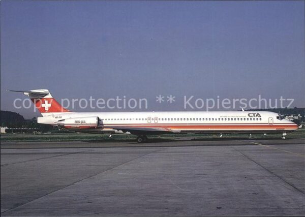 Flugzeuge Zivil CTA MD-83 HB-IUI c/n 49710/1547