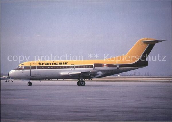 Flugzeuge Zivil Transair Fokker F28 Mk.1000 C-FTAY c/n