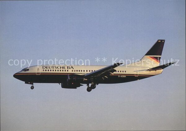 Flugzeuge Zivil Deutsche BA Boeing 737-3L9 D-ADBA c/n 2