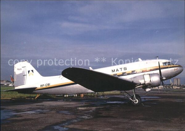 Flugzeuge Zivil MATS DC-3C RP-C81