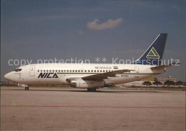 Flugzeuge Zivil Nica Nicaragua Boeing B737-2T5 N501NG c