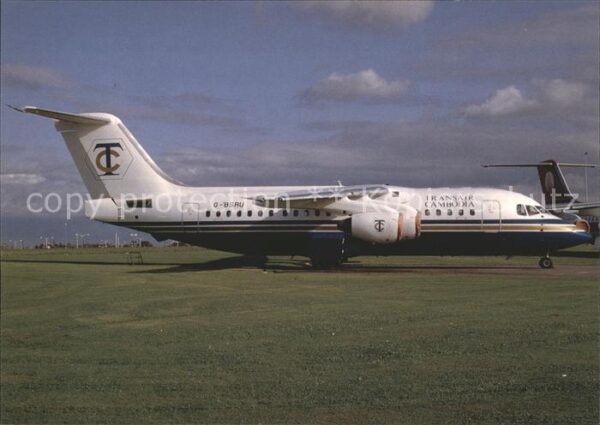 Flugzeuge Zivil Transair Cambodia BAe 146-200 G-BSRU c/