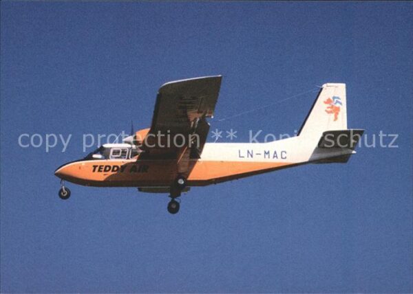 Flugzeuge Zivil Teddy Air A/S BN 2A-21 Islander LN-MAC