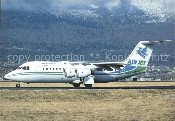 Flugzeuge Zivil Air Jet BAe 146-200 F-GLNI