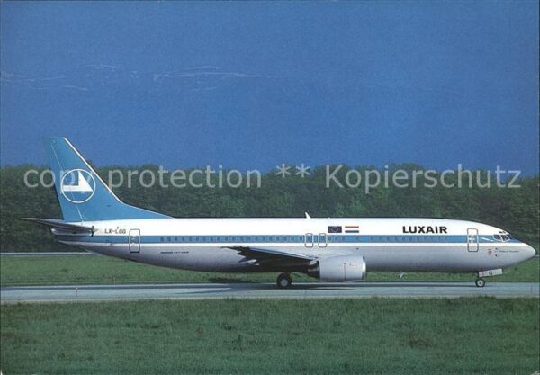 Flugzeuge Zivil Luxair Boeing 737-400 LX-LGG