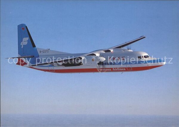 Flugzeuge Zivil Formosa Airlines Fokker 50 B12272 c/n 2