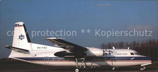 Flugzeuge Zivil TMK Air Commuter Fokker F27 Mk600 c/n 1