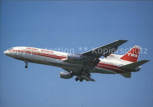 Flugzeuge Zivil TWA Trans World Airlines Lockheed Trist