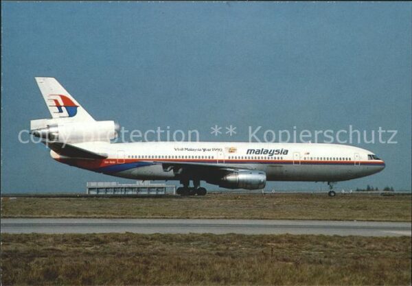 Flugzeuge Zivil Malaysia Airlines Douglas DC-10-30 9M-M