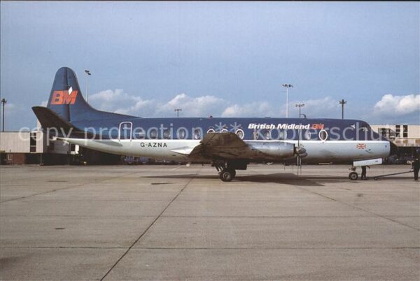 Flugzeuge Zivil British Midland Vickers 813 Viscount G-