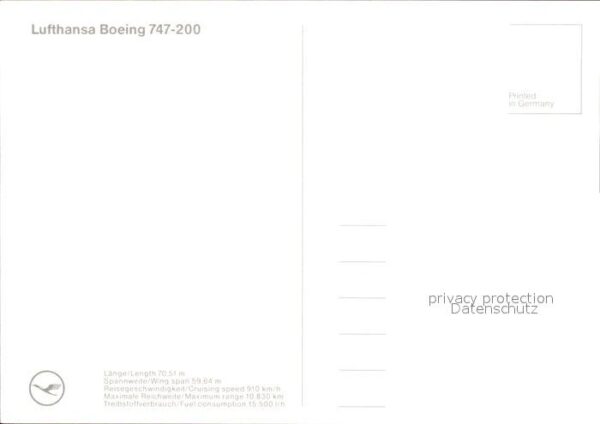 Lufthansa Boeing 747-200 D-ABYY – Bild 2