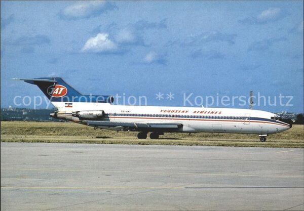 Flugzeuge Zivil Yugoslav Airlines Boeing 727-200 YU-AKI