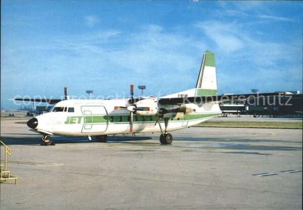 Flugzeuge Zivil Air Jet Fokker F-27-400 F-BYAB