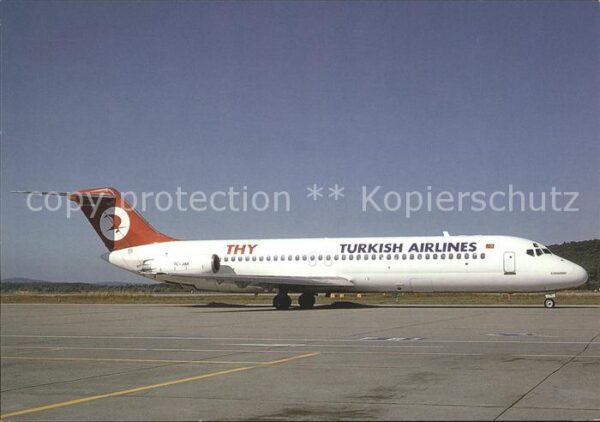 Flugzeuge Zivil THY Turkish Airlines McDonnell Douglas