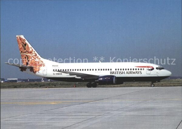 Flugzeuge Zivil British Airways Boeing 737-36N G-XMAN c