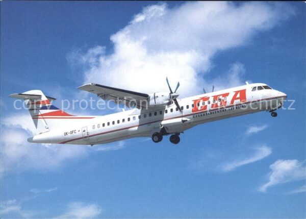 Flugzeuge Zivil CSA ATR 72-202 OK-XFC