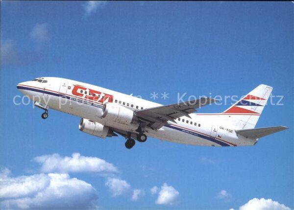 Flugzeuge Zivil CSA Boeing B737-500 OK-XGE