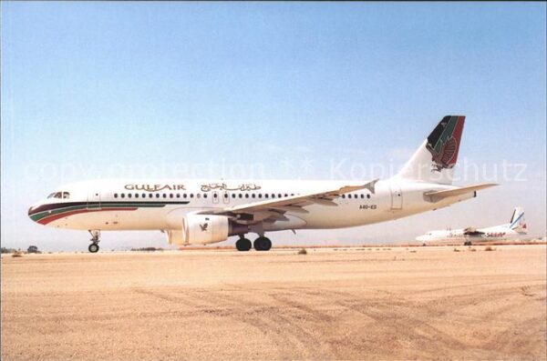 Flugzeuge Zivil Gulf Air A320 A40-ED