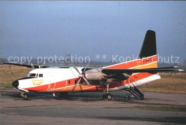 Flugzeuge Zivil TAT Fokker F27 Mk600 F-BYAB c/n 10342