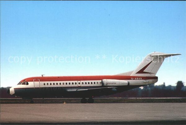 Flugzeuge Zivil Itavia Fokker F28 Mk.1000 D-ABAN c/n 11