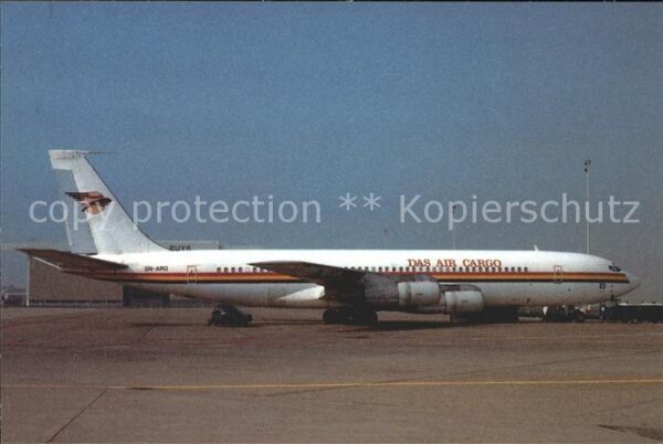 Flugzeuge Zivil DAS Air Cargo Boeing 707-338C 5N-ARQ c/