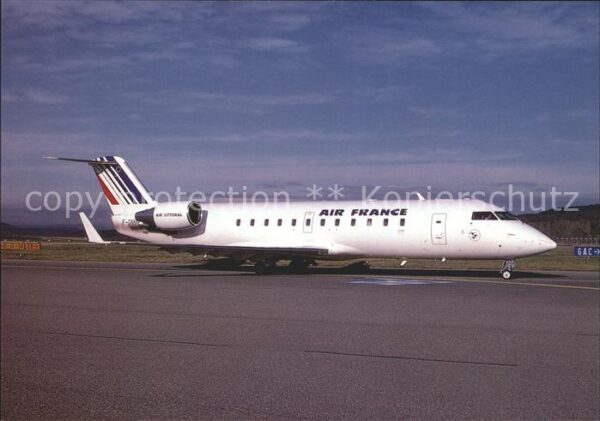 Flugzeuge Zivil Air France Canadair CL600-2B19 Regional