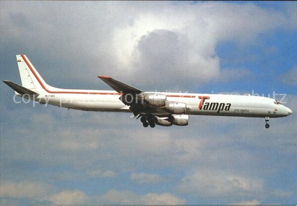 Flugzeuge Zivil Tampa Colombia Mc Donnell Douglas DC8-7