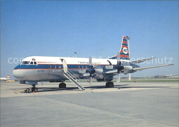 Flugzeuge Zivil Martinair Holland Lockheed L-188C Elect
