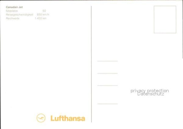 Lufthansa Canadair Jet C-GVRJ – Bild 2