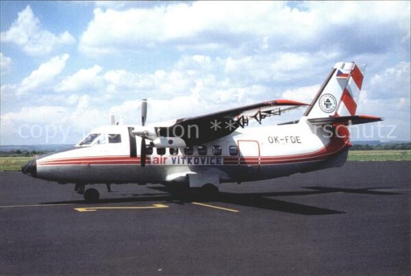 Flugzeuge Zivil Air Vitkovice LET L-410 AB OK-FDE c/n 7