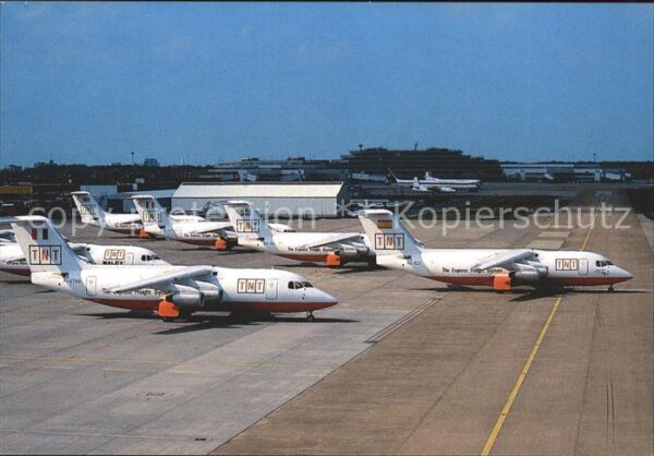 Flugzeuge Zivil TNT BAE 146-200 QT Cologne