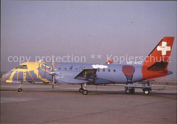 Flugzeuge Zivil Crossair AG Saab 340A HB-AHD c/n 018