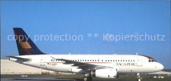 Flugzeuge Zivil Taca Peru A319-132 D-AVWU N472TA cn 111