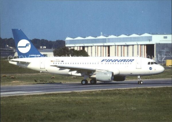 Flugzeuge Zivil Finnair A319-112 D-AVWG OH-LVA cn 1073
