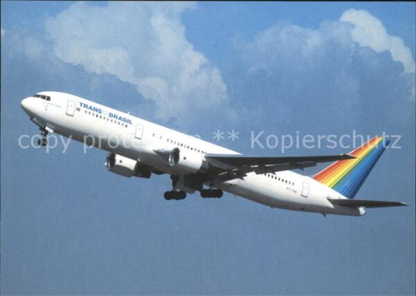 Flugzeuge Zivil Trans Brasil Boeing767-3Y0ER PT-TAE cn