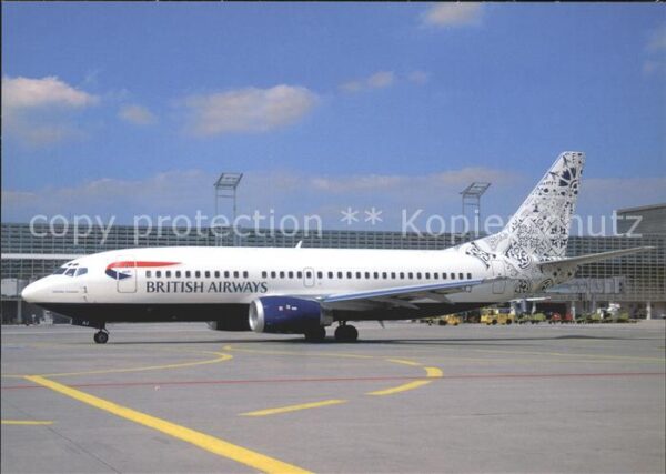 Flugzeuge Zivil British Airways Boeing B-737-36Q G-OHAJ